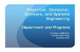 Electrical, Computer, Software, and Systems Engineeringpages.erau.edu/~wilsonti/ECSSE/Open_House/10F/erau... · Undergraduate Computer Science Program. Core of Software Engineering