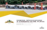 GENERAL SPECIFICATIONS & STANDARD DETAIL PLATES City Specifications...STANDARD DETAIL PLATES FOR STREET AND UTILITY CONSTRUCTION CITY OF NORTH BRANCH, MN SEPTEMBER 2018 City of North