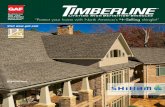Shibam Ventures - Timberline Brochure · 2019. 6. 23. · After (with Timberte®x Ridge Cap Shing)les Before (with cut-up strip shingles) Seal-A-Ridge® Ridge Cap Shingles Product