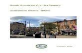 South Somerset District Council Settlement Profile: Yeovil · 4.2 In retail terms, Yeovil is designated as the Principal Town Centre at the top of the settlement hierarchy. Policy