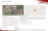 LAND FOR SALE - CityFeet...It is submitted subject to the possibility of errors, omissions, change of price, rental or other conditions, prior sale, lease or financing,or withdrawal