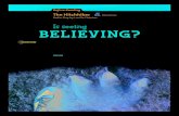 Is seeing BELIEVING? - Middle School · Is seeing BELIEVING? Occasionally, something happens so quickly or unexpectedly, you can’t be sure what you’ve seen. Was that a rabbit