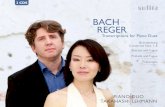 DigiBooklet Bach-Reger-Transcriptions Piano Duo Takahashi ... · Adagio 3:36 III. Allegro 4:39 IV. Menuetto – Trio I – Polacca – Trio II 6:50 Passacaglia in C minor, BWV 582