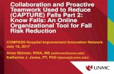 Collaboration and Proactive Teamwork Used to Reduce ......Collaboration and Proactive Teamwork Used to Reduce (CAPTURE) Falls Part 2: Know Falls: An Online Organizational Tool for