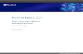 Rocket Model 204Rocket Model 204 Host Language Interface Reference Manual Version 7 Release 5.0 September 2014 204–75–HLIREF-01