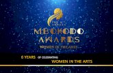 6 YEARS WOMEN IN THE ARTS - Mbokodo Awards 2017 Magazine ver3.1.pdf · keep together the fabric of our society. It is through their various genres that ... the compelling argument