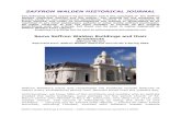 SAFFRON WALDEN HISTORICAL JOURNAL...Saffron Walden Buildings & Architects – Saffron Walden Historical Journal No 5 (2003) ‘I don’t scruple to use Mr. Rickman’s phraseology