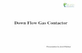 Down Flow Gas Contactor · Modifications Can be modified to incorporate UV, Ozone, O2/ UV/ TiO 2 etc. Industrial Applications • GAS ABSORPTION • EFFLUENT TREATMENT • CHEMICAL