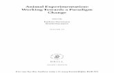 Animal Experimentation: Working Towards a Paradigm Change · 2019. 6. 30. · Andrew Knight 15 Extrapolation of Animal Research Data to Humans: An Analysis of the Evidence 341 ...