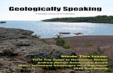 GEOLOGICALLY SPEAKING July 2020 Geologically Speakingmi.aipg.org/newsletters/pdf/2020 Q3 MI Newsletter.pdf · In Memoriam 18 Welcome New Members 19 Member’s Corner 19 Interesting