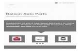 Datson Auto Parts - IndiaMART...About Us Established in the year of 1984, Datson Auto Parts is the leading Manufacturer, Wholesaler and Trader of Car Accessories, Bikes Accessories,