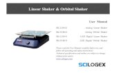 Linear Shaker & Orbital Shaker User Manual SCI Linear Shaker & Orbital Shaker fol User Manual SK-L180-E