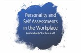 Personality and Self Assessments - Wild Apricot...Age Discrimination in Employment Act (ADEA) Lawsuits related to Personality Testing •Allegations of bias in determining traits important