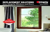 19981745 Integrity AUWU Replacement 4-page SelllSheet · ULTREX: QUITE POSSIBLY THE PERFECT BUILDING MATERIAL. Integrity windows and doors are Built to Perform® with Ultrex®, our