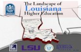 The Landscape of Louisiana Higher Education · fy 2011 - 12 fy 2012 - 13 fy 2013 - 14 fy 2014 - 15 In 2015, Louisiana high school graduation rates reached an all time high … but