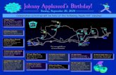 Celebrate at the Come Johnny Appleseed’s Birthday! Apple ... · Johnny Appleseed’s Birthday! Celebration activities will be held at the following Apple HillSM ranches: Celebrate