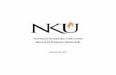 Northern Kentucky University Board of Regents Materials · 2. Research/Grants/Contracts Report (December 1, 2014 – January 31, 2015) (Ott Rowlands) 3. Fundraising Report (July 1,