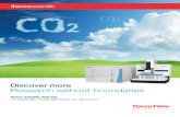 New Discover more Research without boundaries · 2017. 7. 21. · Research without boundaries Thermo Scientific Delta Ray CO 2 Isotope Ratio Infrared Spectrometer with URI Connect.