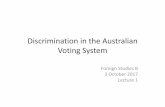 DiscriminationintheAustralianDiscrimination in the Australian …sullivan/2017FSB/2017FSB... · 2017. 10. 2. · 1616 Dirk Hartog(Dutch) 1619Frederickde1619 Frederick de Houtman(Dutch)