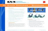 Air Break Switches – Brochure - JTS Power · 2015. 3. 16. · Air Break Switches – Brochure AK Power Solutions Pty Ltd Quality Endorsed Company AS/NZS ISO 9001.2000 Air Break