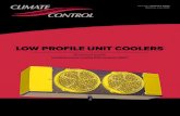 LOW PROFILE UNIT COOLERS - heatcraftrpd.com Tech Bulletins... · CC-LOP | AUGUST 2020. Replaces June 2020. LOW PROFILE UNIT COOLERS. Technical Guide. Including models meeting DOE