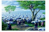 Deluged - englishconversationcircles.files.wordpress.com · Rob Gonsalves is a famous Canadian artist whose works are recognizable for their magic realism and well-planned optical
