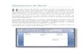 Documentos de Word - UPAV · 2012. 1. 18. · Cintas de opciones En la parte superior, de la ventana de Word, debajo del título se encuentran las cintas de opciones, las cuales permiten