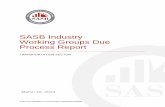 SASB Industry Working Groups Due Process Report...Sector SASB’s working groups (IWGs) covering the Transportation sector were convened for a period of structured engagement from
