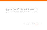 SonicWall Email Security 9 · Preliminary Draft 1 SonicWall Email Security 9.2 MSP Deployment Guide Email Security as a Service 1 4 Email Security as a Service Managed Service Providers