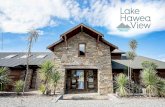 I LAKE HAWEA VIEW€¦ · I LAKE HAWEA VIEW Situated on 25 acres of land located high above the shores of pristine Lake Hawea and the surrounding Southern Alps, this awe-inspiring