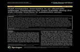 LETTER Open Access Fluid-metapelite interaction in an ... · metasomatism of the mantle wedge. Keywords: Element fractionation; Fluid-rock interaction; Metapelite; Subduction zone