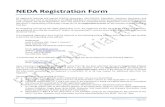 NEDA Registration Form - MPI€¦ · NEDA Registration Form, v 1.3 – JANUARY 2017 Page 1 of 14 APPLICANT’S COMPANY STAMP NEDA Registration Form All Applicants (existing and expired