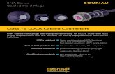 Class 1E LOCA Cabled Connectors€¦ · 31.03.2017  · 3 8NA Series | Cabled Field Plugs Features & benefits Time peak + accident (96 hours) (240 hours) First Second peak Post accident