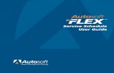 Schedule Xpress - Autosoftdownload.autosoft-asi.com/instructions/S/ServiceSchedule.pdf · If you select the Make This My Default Scheduler box, the Service Schedule quick scheduler