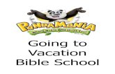 Going to Vacation Bible School … · Vacation Bible School. These are the teachers at Vacation Bible School. There will also be other kids there too. The first thing I will do is