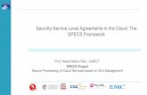 Security Service Level Agreements in the Cloud: The SPECS ...€¦ · SPECS Project Secure Provisioning of Cloud Services based on SLA Management. Outline n Introduction n Project
