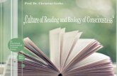 Prof. Dr. Christine Garbe · reading culture in offering a literate environment to the next generations: ... Creating a more literate environment Improving the quality of teaching