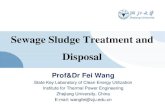 Sewage Sludge Treatment and Disposal€¦ · Separate sludge from wastewater after oxidation, Treatment Process Tertiary treatment is sometimes defined as anything more than primary