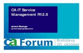 CA IT Service Management R12 · − Sledování KPI na využití procesorové kapacity 39 September 28, 2009 IT Client Manager Roadmap and Vision . IT Client Manager r12.5 — Nové