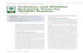 Arborists and Wildfile: Retaining Trees for Wildlife Habitat · arboricultural best Management Practices. Theterm, of course, refers to the removal of dead-wood as non-beneficialparts