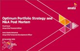 Optimum Portfolio Strategy and M&A Post Mortemaxiata.listedcompany.com/misc/7 Optimum portfolio strategy and M… · Journey Prioritize OFCF Growth in OpCos EBITDA improvement by