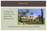 Using the Library for Spanish Research · MLA citation style & bibliographies best search methods how to find background sources how to find theses using databases to find articles