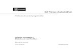 GE Fanuc Automation · Manual del usuario de Módulos, fuentes de alimentación y soportes VersaMax (referencia GFK-1504) Describe los numerosos módulos de E/S y opcionales, fuentes