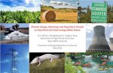 Climate Change, Bioenergy and ... - Texas A&M University€¦ · Management Alternative Plans for the South -Central Texas Region", Journal of Agricultural and Applied Economics,