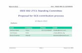 IEEE 802 JTC1 Standing Committee Proposal for SC6 ...grouper.ieee.org/groups/802/3/maint/public/myles_1_0313.pdf · • Expected date of submission of the draft to the IEEE Standards