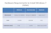 Hardware Requirements to Install Windows 7 (32bit) · Install Windows Please read the license terms MICROSOFT SOFTWARE LICENSE TERMS WINDOWS 7 ULTIMATE 0) 1 trainer These license