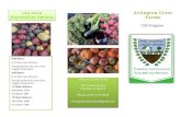 CSA Program - storage.googleapis.com€¦ · seasonal fruits, vegetables, and herbs. They also will receive e-newsletters that include farm updates, corresponding recipe ideas, and