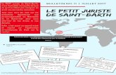 Le PETIT juriste de Saint-Barth, - carsaladelawfirm.comcarsaladelawfirm.com/wp-content/uploads/2017/07/journal-juillet-vde… · Le PETIT juriste de Saint-Barth, c’est l’actualité