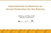 Situation analysis of older people International ... Sosial Lansia/180522... · Situation analysis of older people International Conference on Social Protection for the Elderly Jakarta,