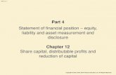 Statement of financial position equity, liability and ...€¦ · How will ordinary shareholders fare? •For the ordinary shareholders, the return should be